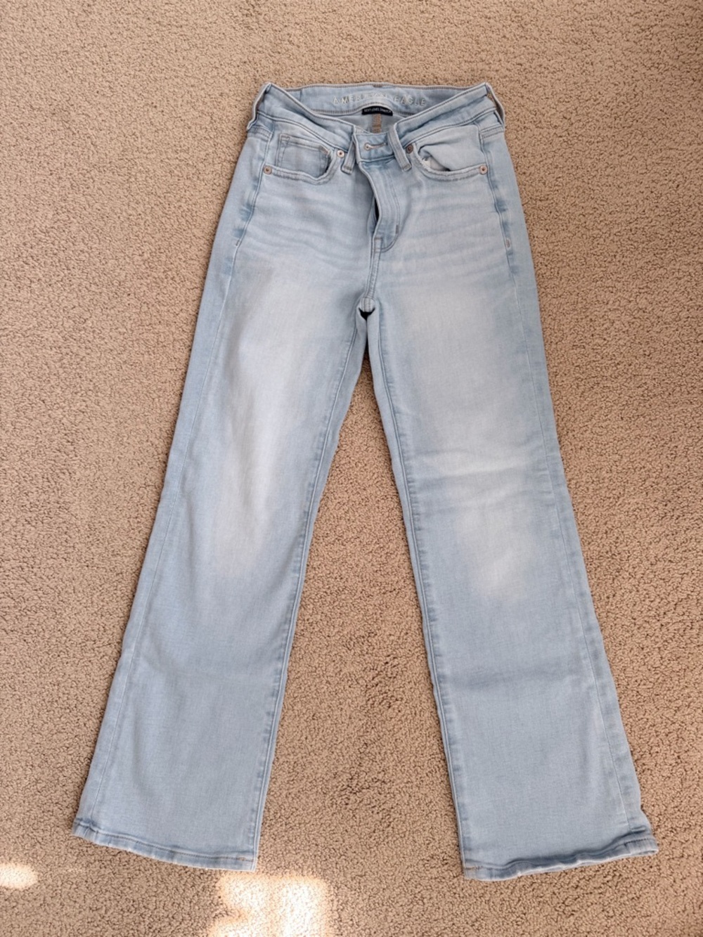 American Eagle High Rise  Kick Boot Crop Jeans